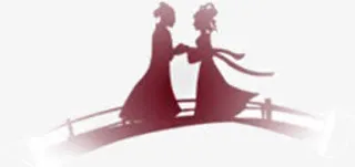 情人鹊桥相会免抠