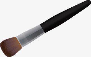 化妆刷子矢量图免抠