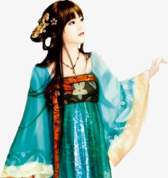 古代美女免抠