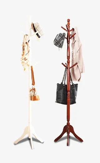 满满的衣帽架免抠