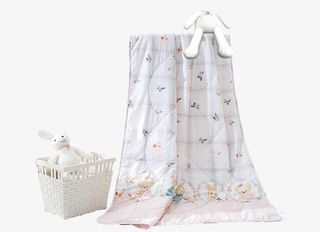 森系风格夏季被子免抠