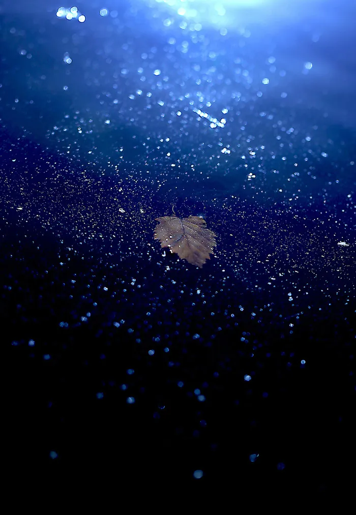 蓝色光效H5背景高清
