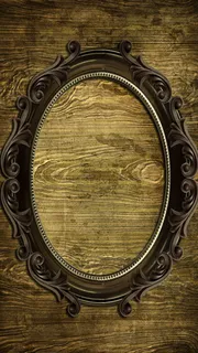 欧式复古木纹边框h5背景高清
