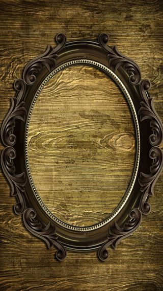 欧式复古木纹边框h5背景高清