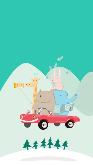 群聊建群旅游简约H5背景素材高清