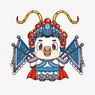 新年小牛素材抠图免抠