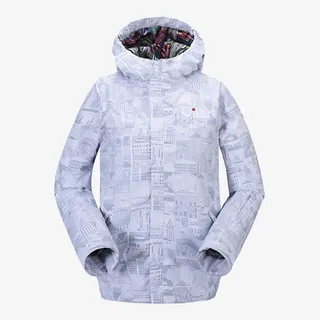 银色VILL男女款保暖滑雪服免抠