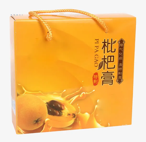 特制枇杷膏盒装免抠