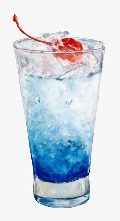 樱桃冰水/茶/雪碧/酒/七喜/鸡尾酒免抠