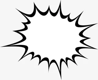 手绘白色标签免抠