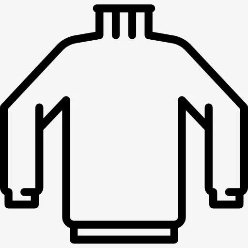 高领毛衣图标免抠