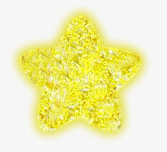 免抠质感星星漂浮元素免抠