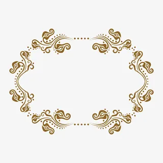古典花纹免抠
