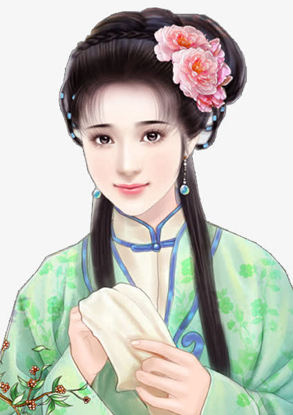 古代美女免抠