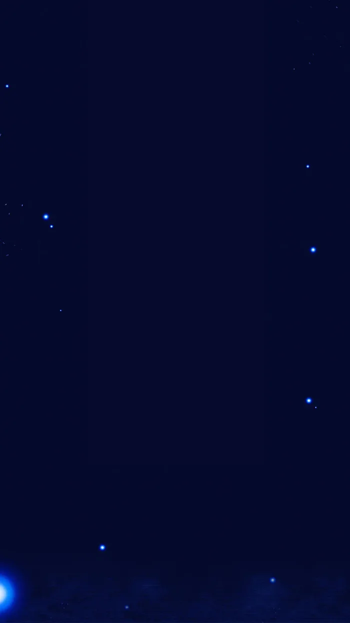 大气简约蓝色星空H5背景图高清