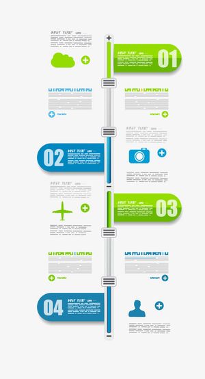 立体信息图表免抠