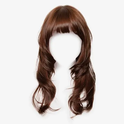 齐刘海女假发免抠