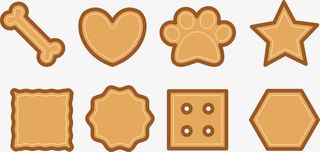 饼干形状集合免抠