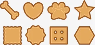 饼干形状集合免抠