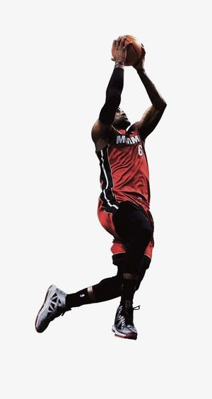 篮球运动员免抠