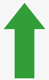 绿色箭头图标透明免抠