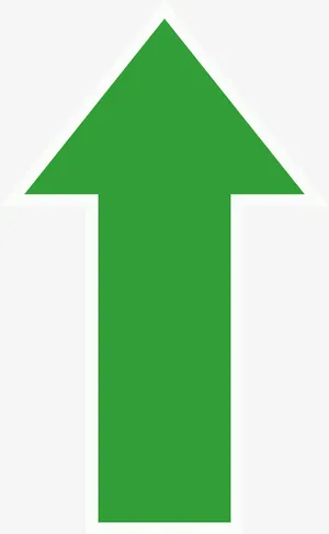 绿色箭头图标透明免抠
