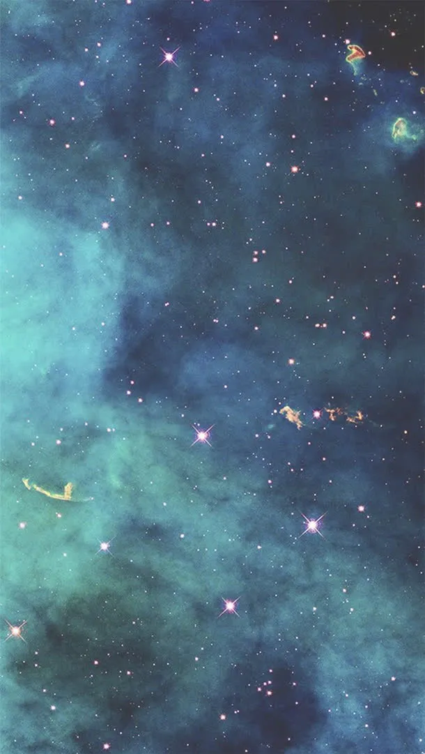 蓝色星空点缀装饰免抠