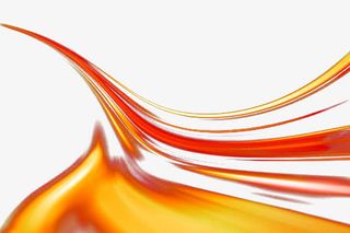 黄色速度曲线光线免抠