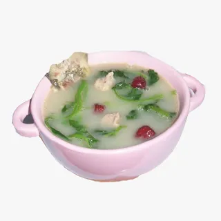 番薯叶红枣煲鲫鱼免抠