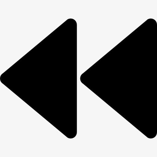 倒带的象征图标免抠