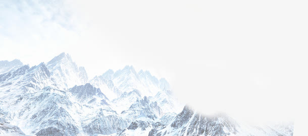 雪山banner背景