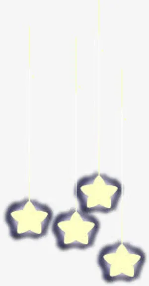 星星挂饰背景七夕