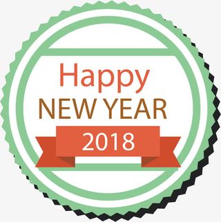 手绘绿色活动标签免抠