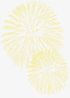 金色烟花盛大开业宣传免抠