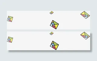 手绘简笔风筝邮箱免抠