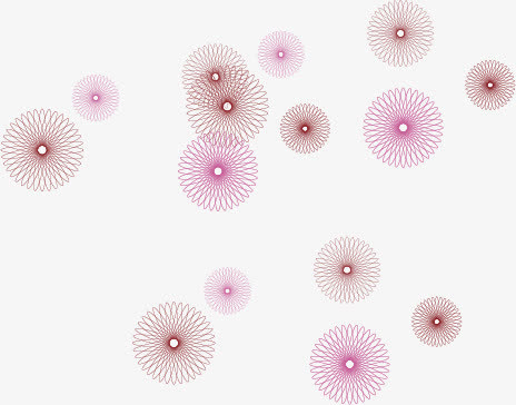 粉色光点矢量免抠素材免抠