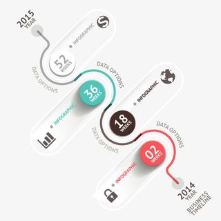 矢量商务金融说明图免抠