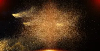 黑色洒金2017年会颁奖典礼主题背景素材高清