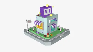 c4d小场景图免抠