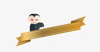 万圣节边框免抠