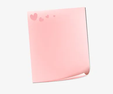 办公用品纸张png素材免抠