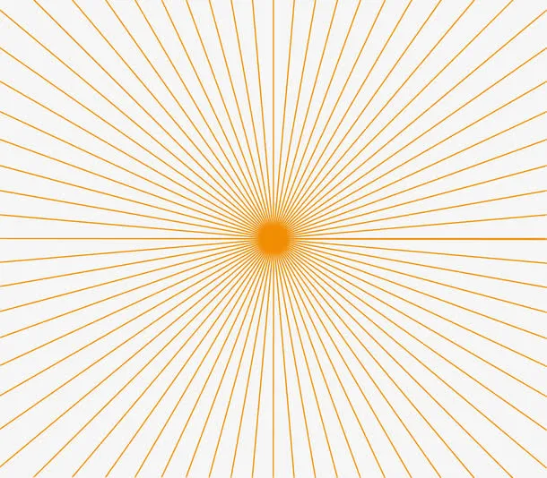 手绘光芒纹理免抠