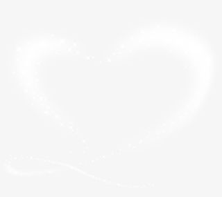 简约白色爱心闪耀效果元素免抠