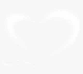 简约白色爱心闪耀效果元素免抠