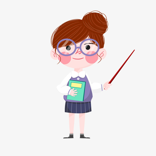 教书的女孩免抠