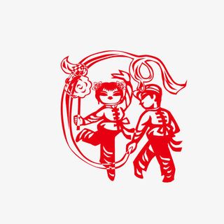 民族风 扭秧歌免抠