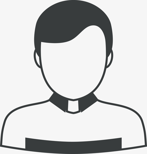 手绘年轻男人头像免抠