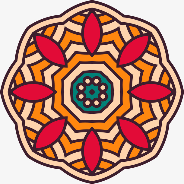 传统花纹背景装饰图案