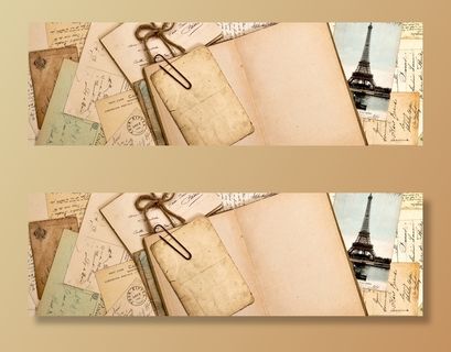 复古信纸明信片背景高清