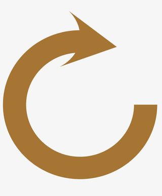 矢量弯曲箭头素材免抠